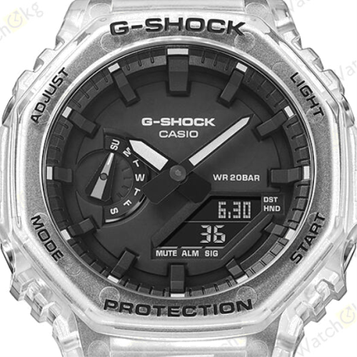 Часы Мужские Casio ANALOG-DIGITAL 2100 Series (GA-2100SKE-7A) фото 4