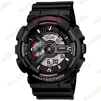 Часы Мужские Casio ANALOG-DIGITAL GA-110 SERIES (GA-110-1A)