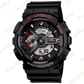 Часы Мужские Casio ANALOG-DIGITAL GA-110 SERIES (GA-110-1A)