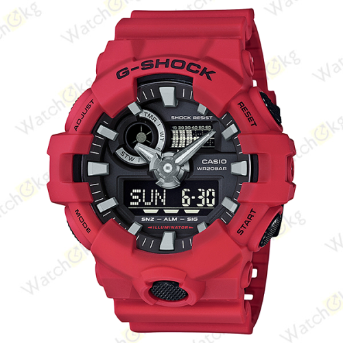 Часы Мужские Casio ANALOG-DIGITAL GA-700 SERIES (GA-700-4A)