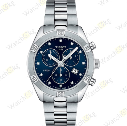 Часы Женские Tissot PR 100 Sport Chic Chronograph (T101.917.11.046.00)