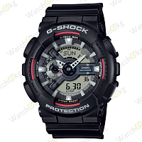 Часы Мужские Casio ANALOG-DIGITAL 110 SERIES (GA-110RL-1A)