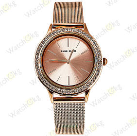 Часы Женские Anne Klein Дизайнерские, Повседневные (AK/3418RGST)