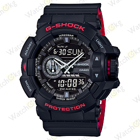 Часы Мужские Casio ANALOG-DIGITAL GA-400 SERIES (GA-400HR-1A)