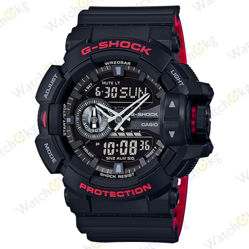 Часы Мужские Casio ANALOG-DIGITAL GA-400 SERIES (GA-400HR-1A)
