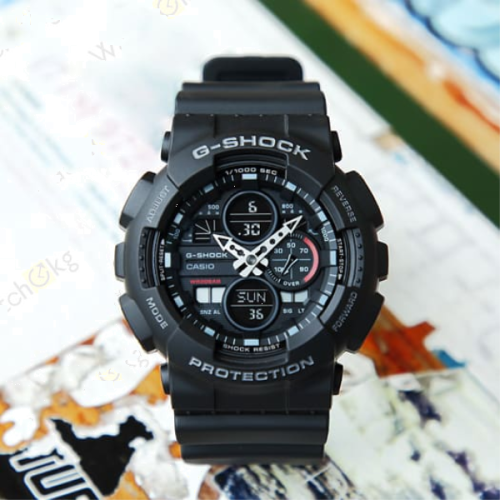 Часы Мужские Casio ANALOG-DIGITAL GA-140 SERIES (GA-140-1A1) фото 2