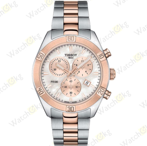 Часы Женские Tissot PR 100 Sport Chic Chronograph (T101.917.22.151.00)