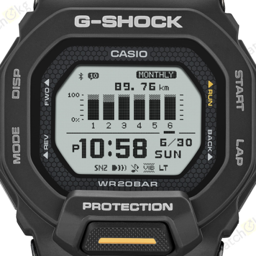Часы Мужские Casio G-SQUAD GBD-200 SERIES (GBD-200-1A1) фото 5