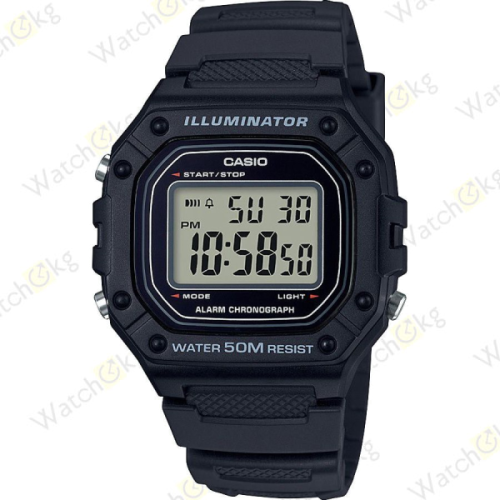 Часы Мужские Casio Digital (W-218H-1AVEF)