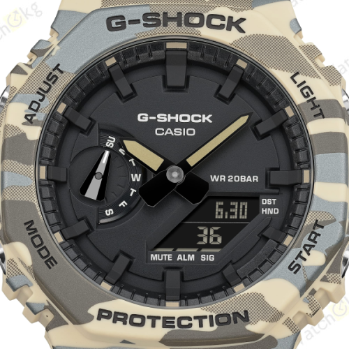 Часы Мужские Casio ANALOG-DIGITAL 2100 Series (GA-2100CM-5A) фото 2