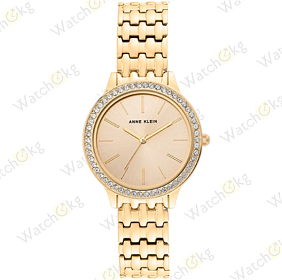 Часы Женские Anne Klein Дизайнерские, Повседневные (AK/3420CHGB)