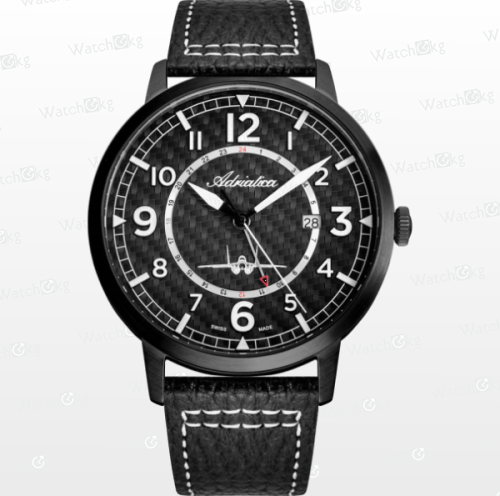 Часы Мужские Adriatica Aviation (A8284B224Q)  | Watch.kg