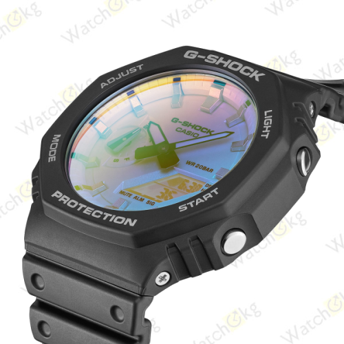 Часы Мужские Casio ANALOG-DIGITAL 2100 Series (GA-2100SR-1A) фото 4