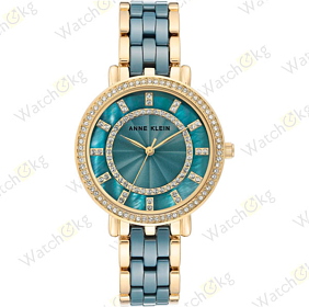 Часы Женские Anne Klein Дизайнерские (AK/3810BLGB)