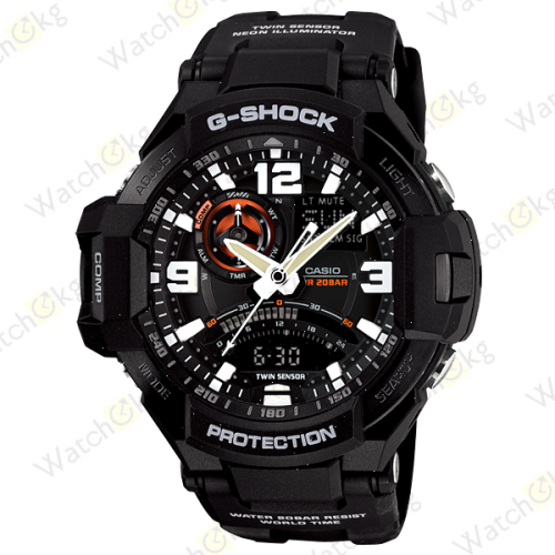 Часы Мужские Casio MASTER OF G - AIR GRAVITYMASTER (GA-1000-1A)