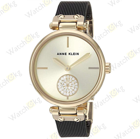 Часы Женские Anne Klein Дизайнерские (AK/3001CHBK)
