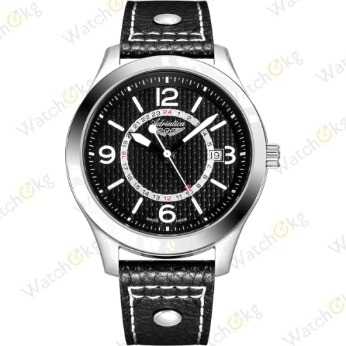 Часы Мужские Adriatica Aviation (A83125224Q)  | Watch.kg