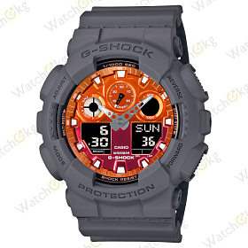 Часы Мужские Casio ANALOG-DIGITAL GA-100 SERIES (GA-100FL-8A)