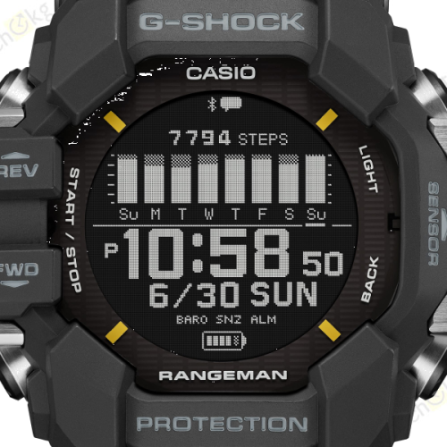Часы Мужские Casio MASTER OF G - LAND RANGEMAN (GPR-H1000-1) фото 3