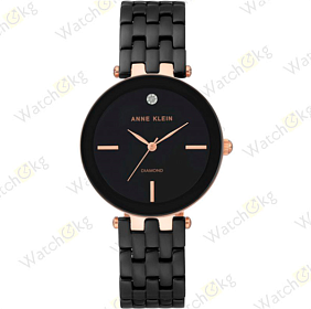 Часы Женские Anne Klein Дизайнерские, Повседневные (AK/3310BKRG)