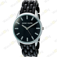 Часы Женские Anne Klein Дизайнерские (AK/2617BKSV)