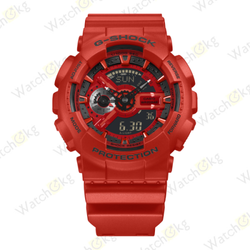 Часы Мужские Casio ANALOG-DIGITAL 110 SERIES (GA-110RRB-4A) фото 2