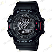 Часы Мужские Casio ANALOG-DIGITAL GA-400 SERIES (GA-400-1B)