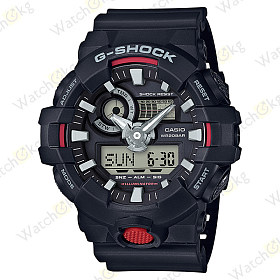 Часы Мужские Casio ANALOG-DIGITAL GA-700 SERIES (GA-700-1A)