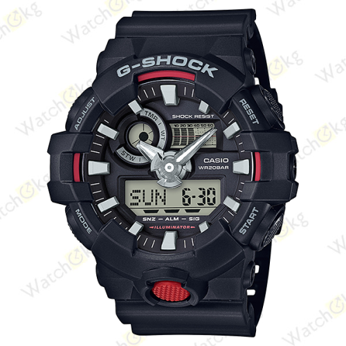 Часы Мужские Casio ANALOG-DIGITAL GA-700 SERIES (GA-700-1A)