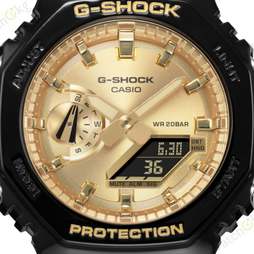 Часы Мужские Casio ANALOG-DIGITAL 2100 Series (GA-2100GB-1A) фото 2