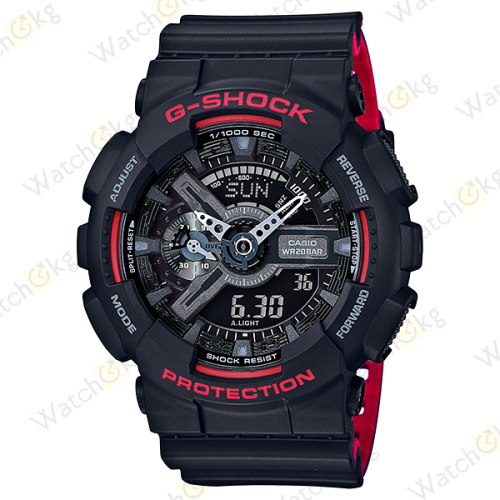 Часы Мужские Casio ANALOG-DIGITAL GA-110 SERIES (GA-110HR-1A)