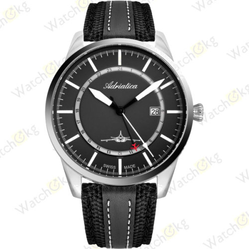 Часы Мужские Adriatica Aviation (A81865214Q)  | Watch.kg