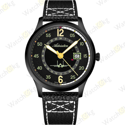 Часы Мужские Adriatica Aviation (A8311B224Q)  | Watch.kg