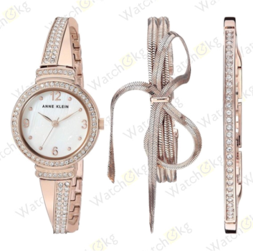 Часы Женские Anne Klein Дизайнерские (AK/3256RGST)