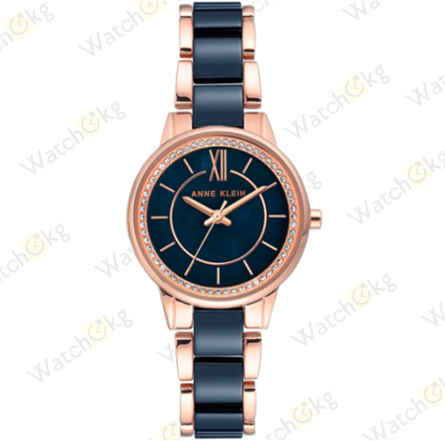 Часы Женские Anne Klein Дизайнерские (AK/3344NVRG)
