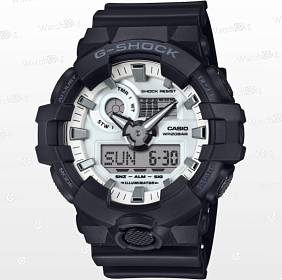 Часы Мужские Casio ANALOG-DIGITAL GA-700 SERIES (GA-700WD-1A)