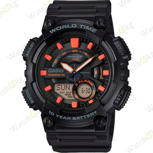 Часы Мужские Casio Ana-Digi (AEQ-110W-1A2VEF)