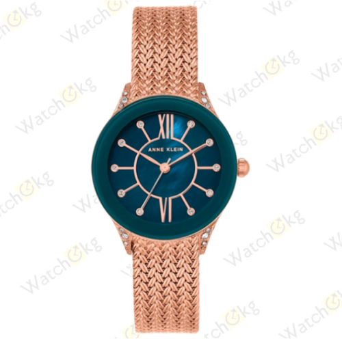 Часы Женские Anne Klein Дизайнерские (AK/2208GNRG)