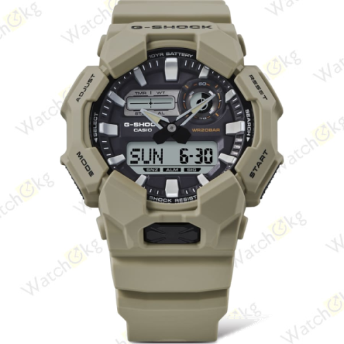 Часы Мужские Casio ANALOG-DIGITAL GA-010 SERIES (GA-010-5A) фото 2
