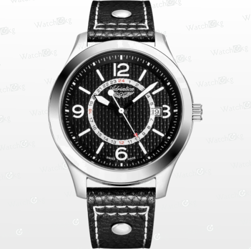 Часы Мужские Adriatica Aviation (A83125224Q)  | Watch.kg