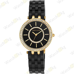 Часы Женские Anne Klein Дизайнерские (AK/2620BKGB)